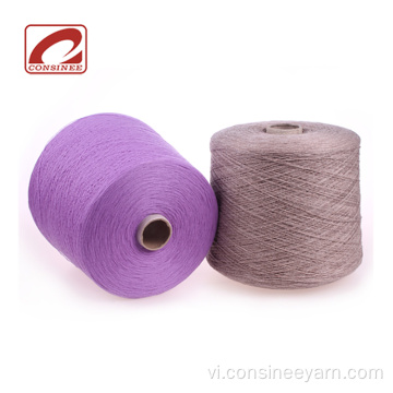 Sợi oeko cashmere màu oko trên hình nón